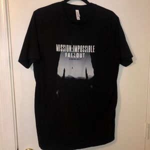 Mission: Impossible Fallout In Theaters July 27 T-Shirt Size Large